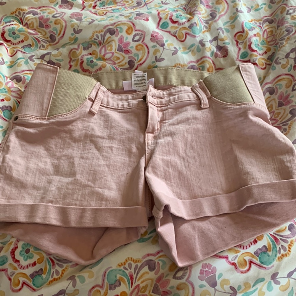 Maternity Jean Shorts